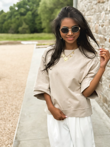 T-shirt Sira - Beige