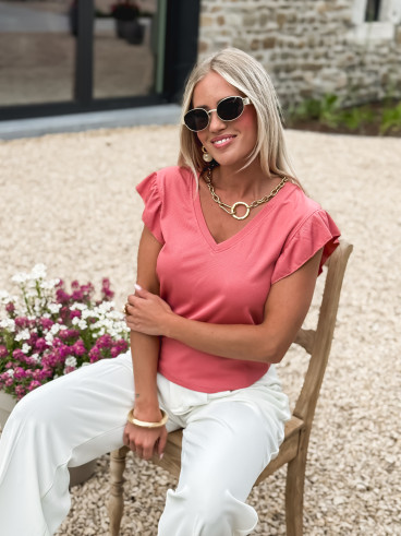 Blouse Philipine - Vieux rose