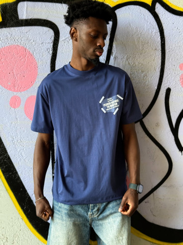 T-shirt Basil - Bleu