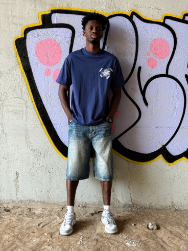 T-shirt Basil - Bleu