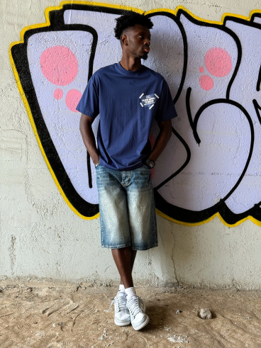 T-shirt Basil - Bleu