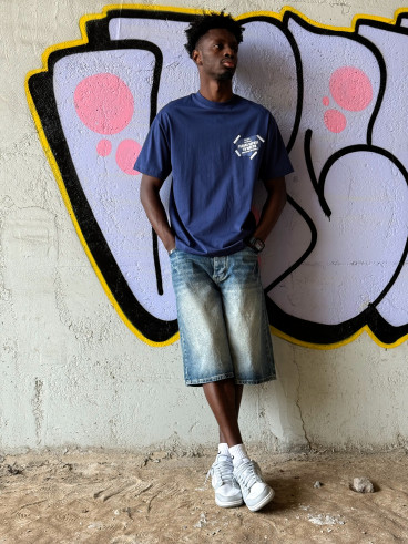 T-shirt Basil - Bleu