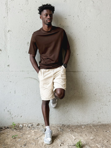T-shirt Syracuse - Marron