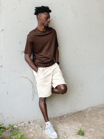 T-shirt Syracuse - Marron