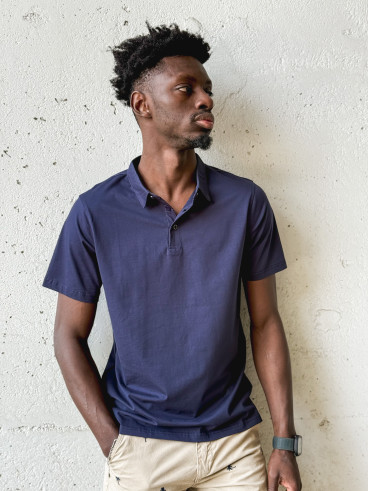 Polo Nino - Bleu marine