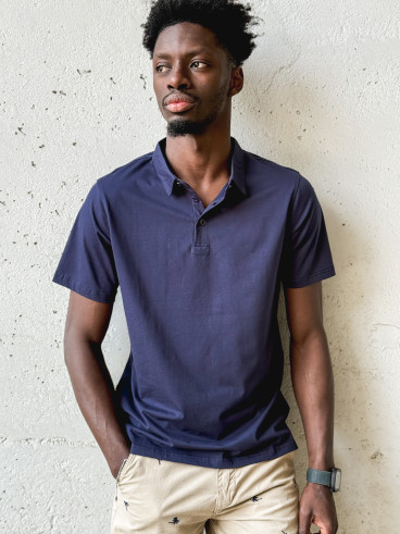 Polo Nino - Bleu marine