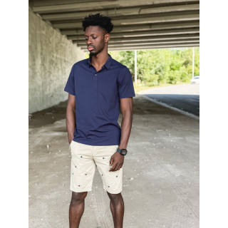 Short à motifs Achille - Beige