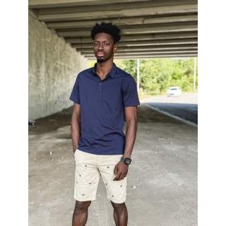 Short à motifs Achille - Beige
