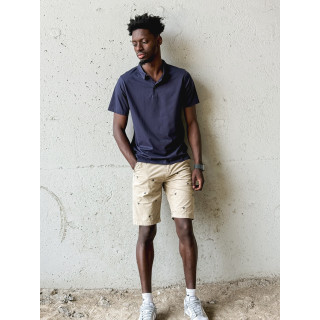 Short à motifs Achille - Beige