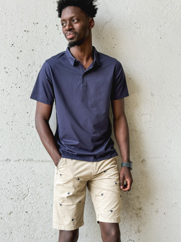 Short à motifs Achille - Beige