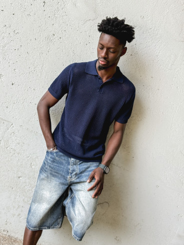 Polo Gabin - Bleu marine