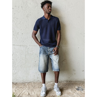 Polo Gabin - Bleu marine