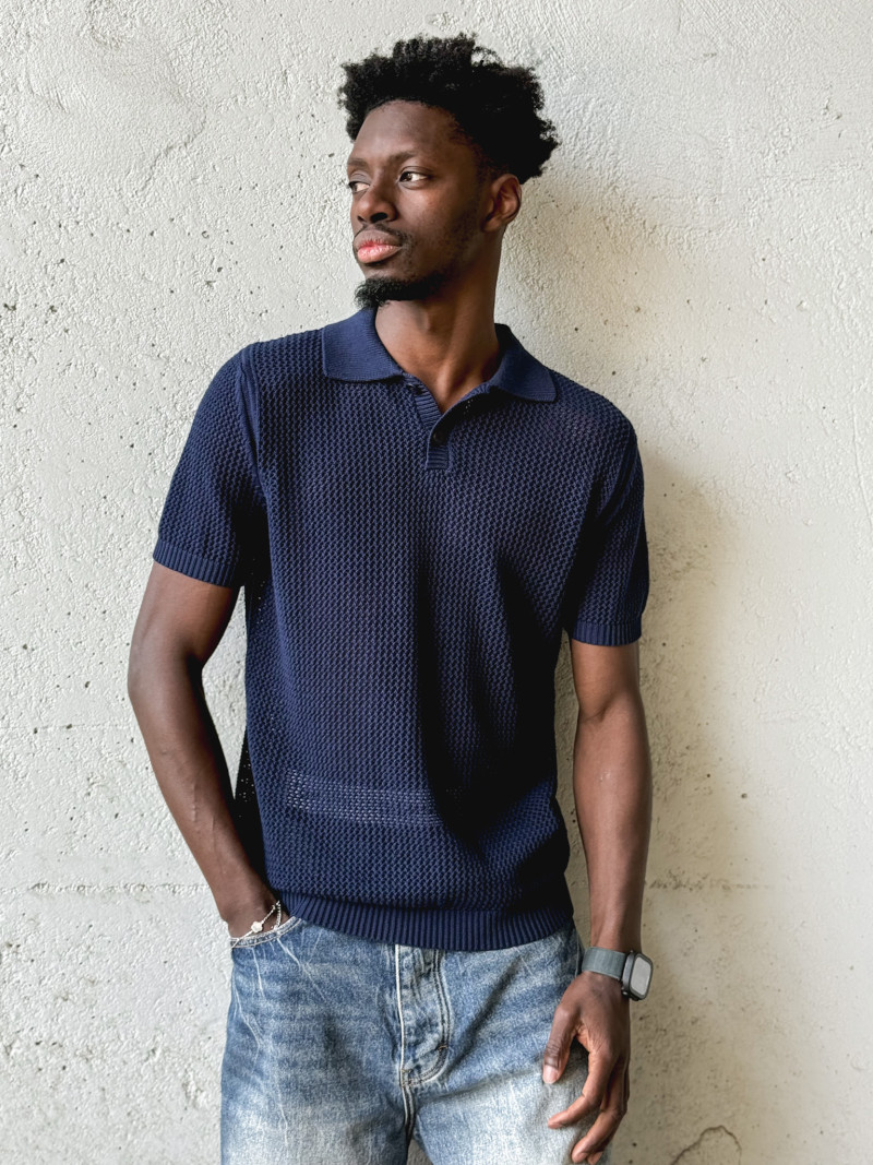 Polo Gabin - Bleu marine