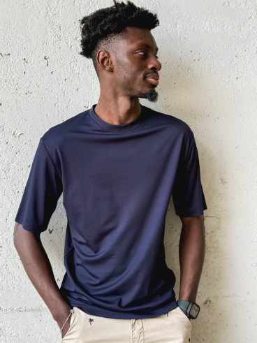 T-shirt Syracuse - Bleu marine