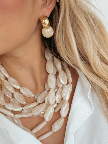 Collier Ashana - Beige