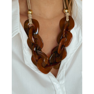 Collier Oasis - Camel