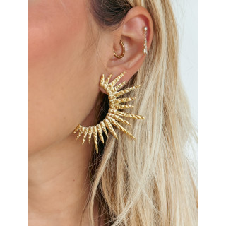 Boucles d'oreilles Arbon - Doré