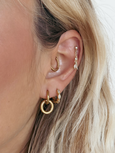 Boucles d'oreilles Sabrina - Doré