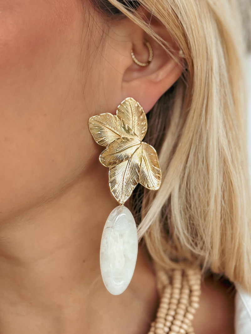 Boucles d'oreilles Océanoly - Nacré