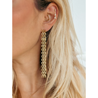 Boucles d'oreilles Tanzanie - Doré