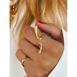 Bague Portugal - Doré