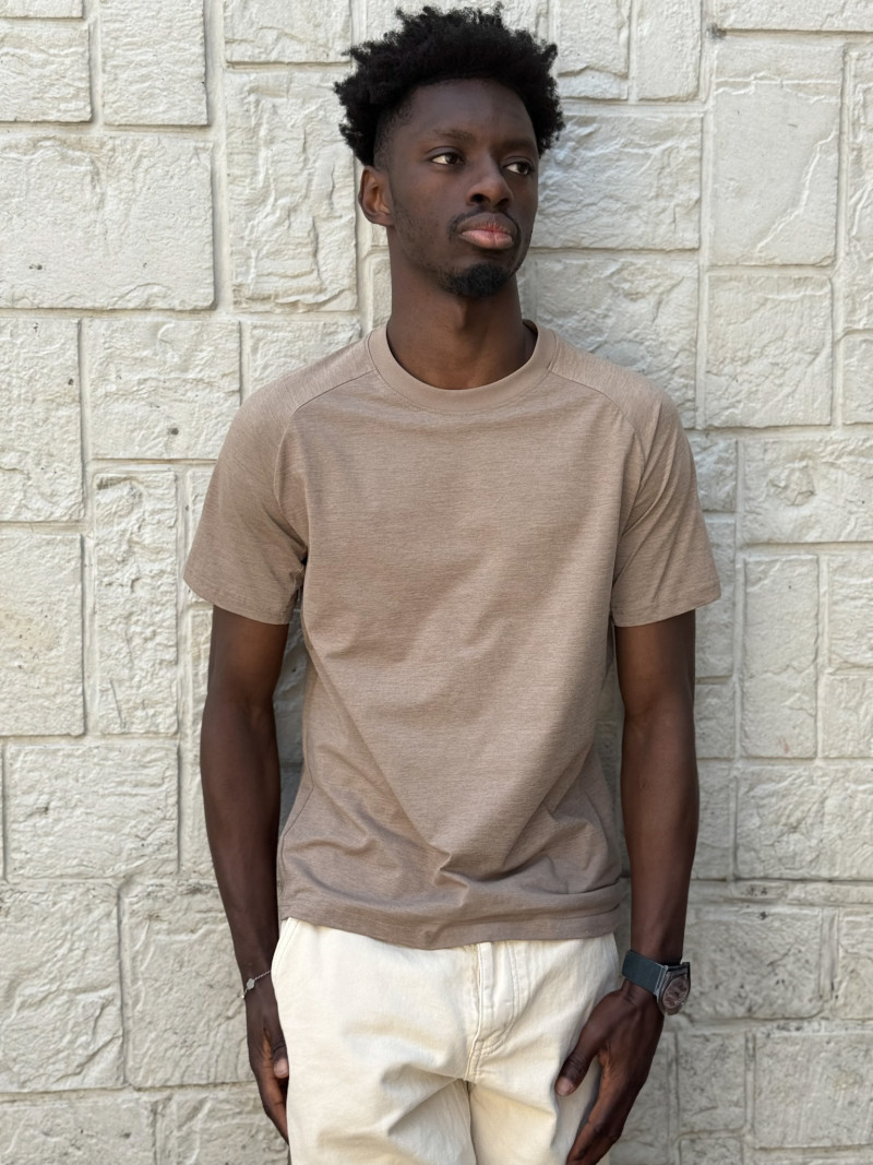 T-shirt Brest - Taupe