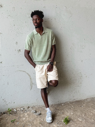 Pull Maxence - Vert sauge