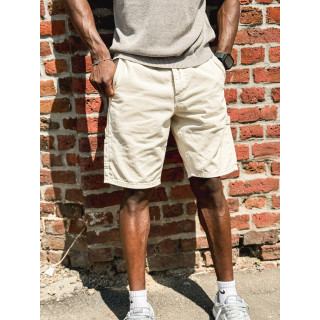 Short en jeans Melvil - Beige
