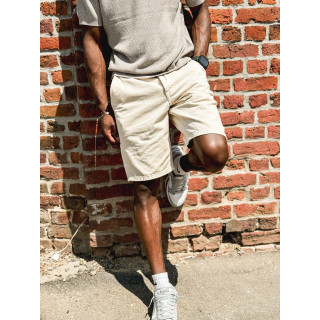 Short en jeans Melvil - Beige