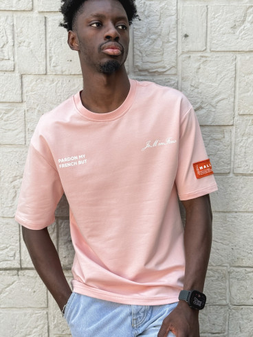 T-shirt French - Rose