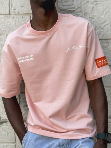 T-shirt French - Rose