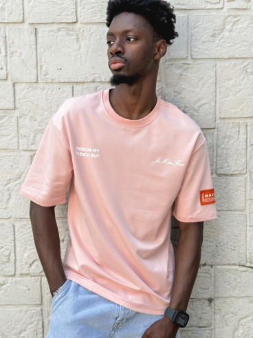 T-shirt French - Rose