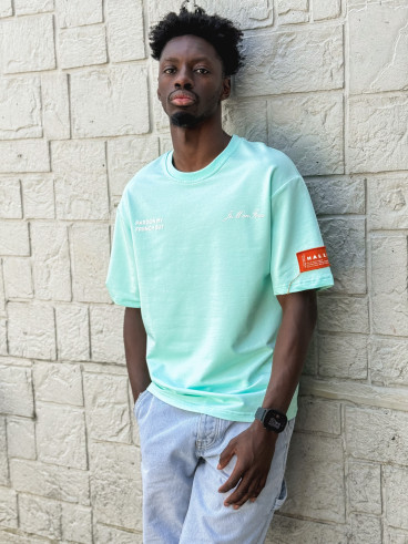 T-shirt French - Vert menthe