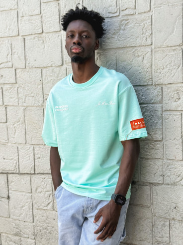 T-shirt French - Vert menthe
