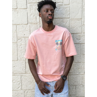 T-shirt 'Tennis' - Rose