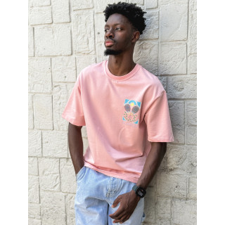 T-shirt 'Tennis' - Rose