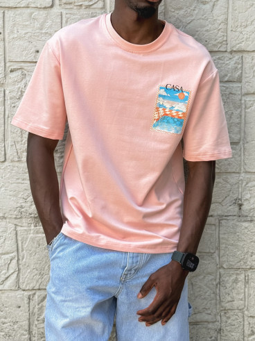T-shirt 'Casa' - Rose