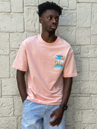 T-shirt 'Casa' - Rose