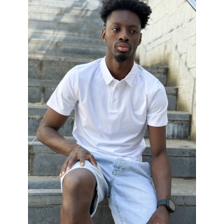 Polo Nino - Blanc