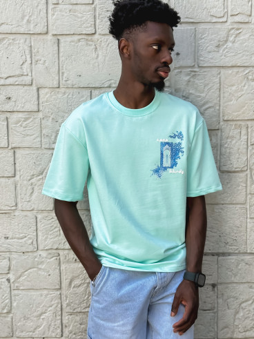 T-shirt Riad - Vert Menthe