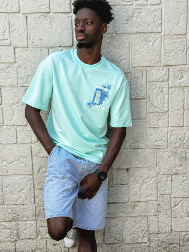 T-shirt Riad - Vert Menthe