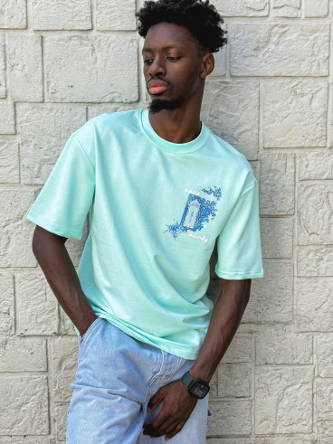 T-shirt Riad - Vert Menthe