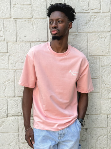 T-shirt "Airborne Love" - Rose