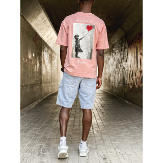 T-shirt "Airborne Love" - Rose