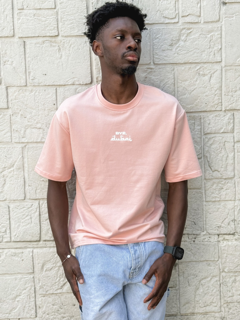 T-shirt Bye - Rose