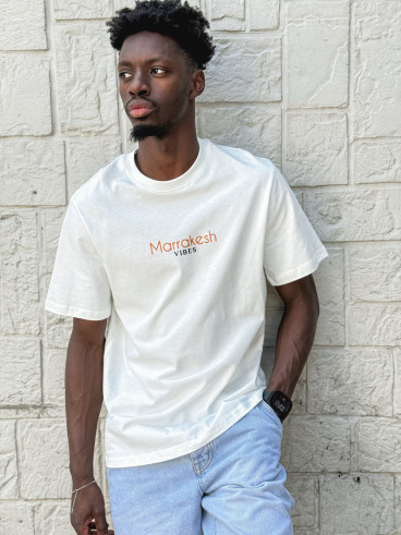 T-shirt Marrakesh - Ecru