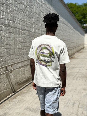 T-shirt Dave - Blanc