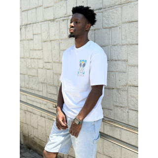 T-shirt 'Tennis' - Blanc