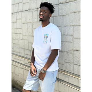 T-shirt 'Tennis' - Blanc