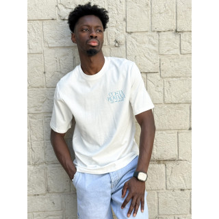 T-shirt Costa romana - Ecru